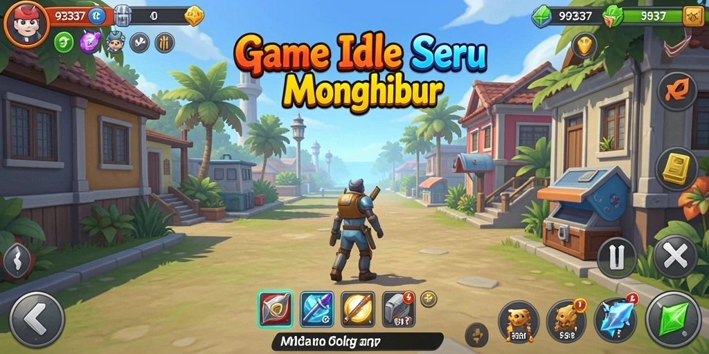 Tampilan gameplay seru di 93337 dengan strategi pengelolaan sumber daya.