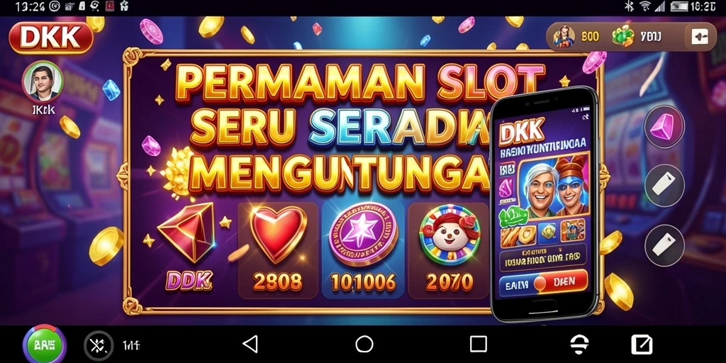 Gameplay slot DKK dengan grafis menarik dan efek suara yang memukau.