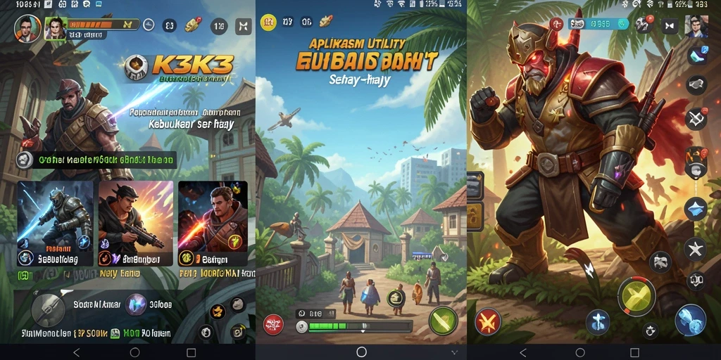 Tampilan antarmuka K3K3 yang memudahkan navigasi dan penggunaan aplikasi.