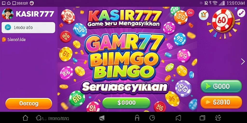 Tangkapan layar KASIR777 menampilkan gameplay Bingo yang seru.