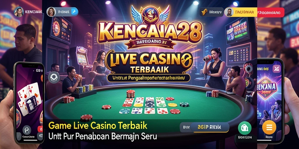 Screenshot gameplay KENCANA28 dari permainan Live Casino yang seru.