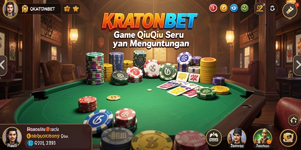 Screenshot gameplay QiuQiu yang menegangkan dan seru.