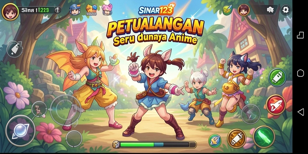 Tampilan gameplay SINAR123 yang seru dan dinamis.