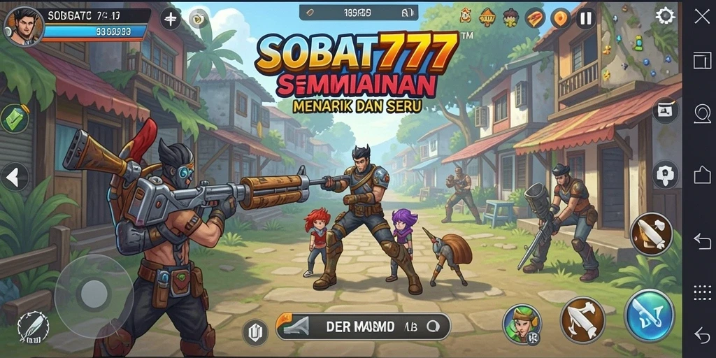 Tangkapan layar menampilkan gameplay SOBAT777 yang menakjubkan dan interaktif.